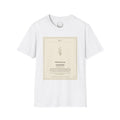 The Herbanium Tee - July Chamomile - botanical illustration printed on a soft short-sleeve tee