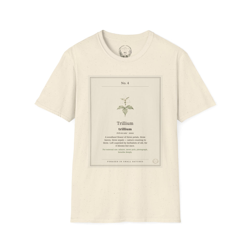 The Herbanium Tee - April Trillium - product photo 7