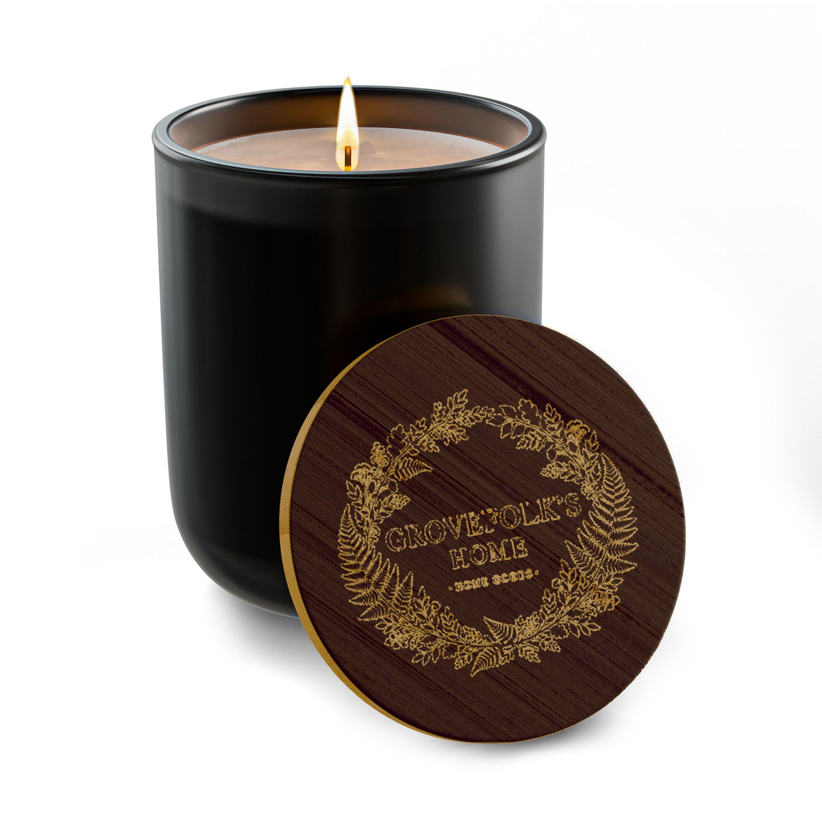 Cozy Grove Soy Candle, 14oz - hand-poured scented soy candle